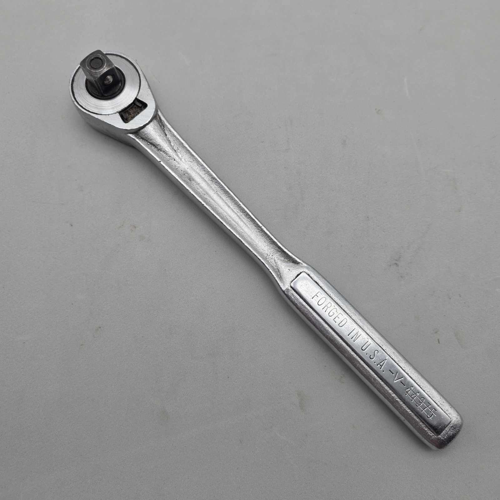 Vintage Craftman Tools 1/2″ Dr. Ratchet 10.25″ -V- 44975 USA