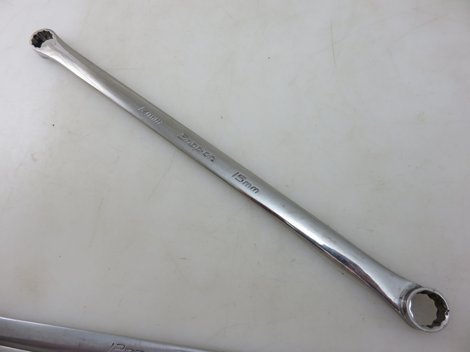 Snap-On XDHFM1415 Metric High Performance 0° Box End Wrench 14mm x 15mm