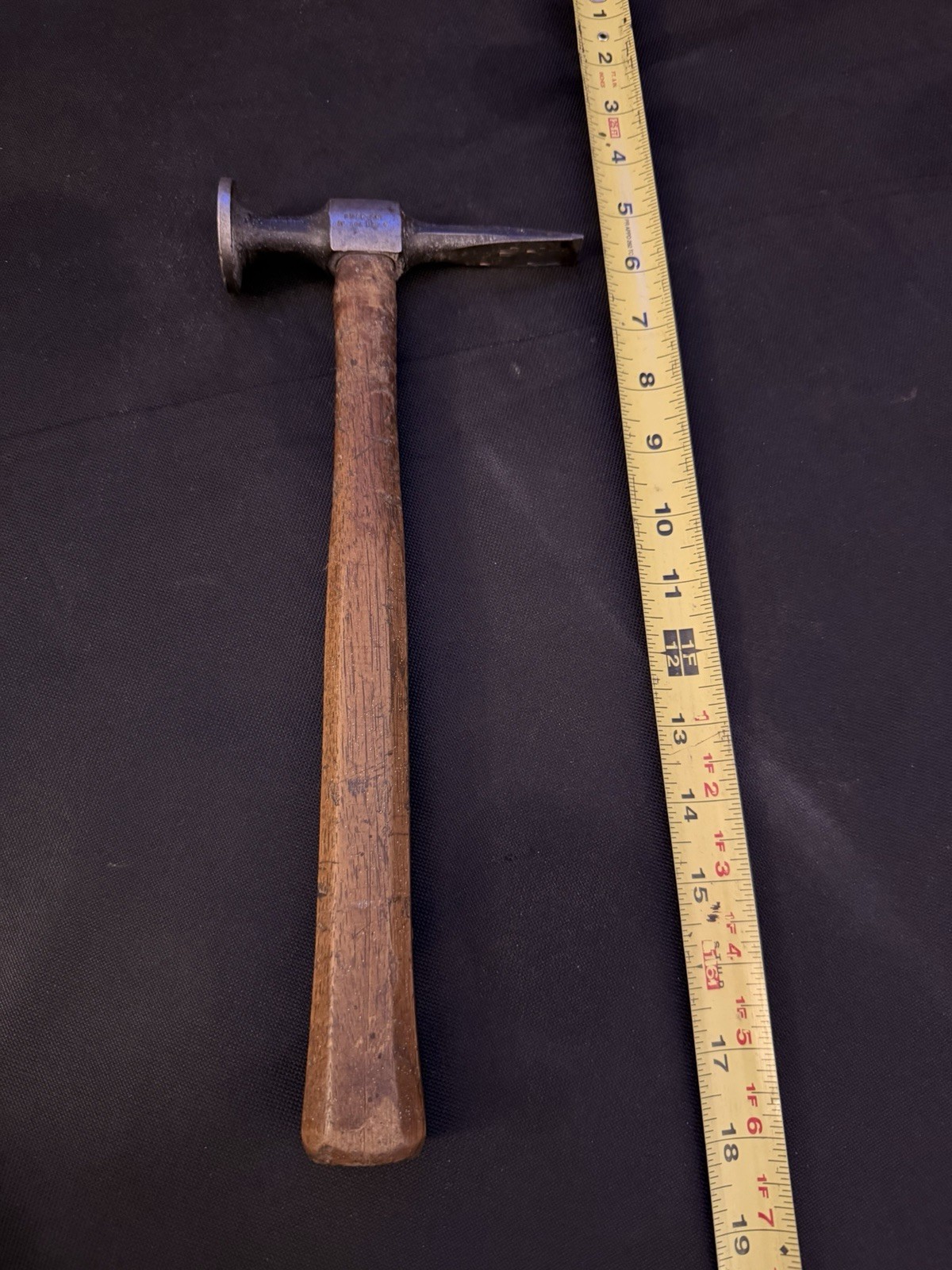 Vintage Snap On BF 604 USA Auto Body Hammer Cross Peen