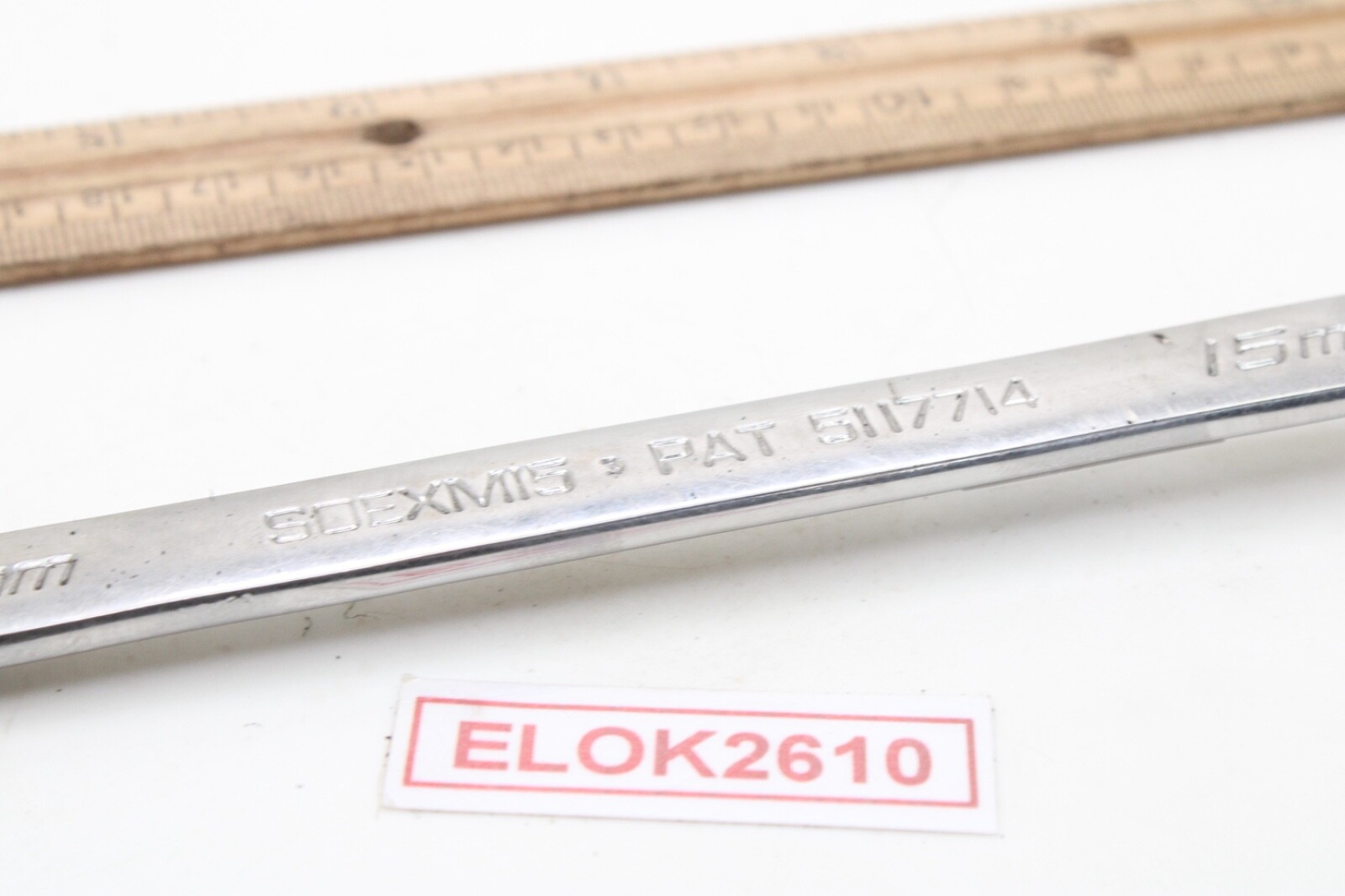 Snap-on SOEXM15 15mm 12 Point Metric Flank Drive Plus Combination Wrench USA