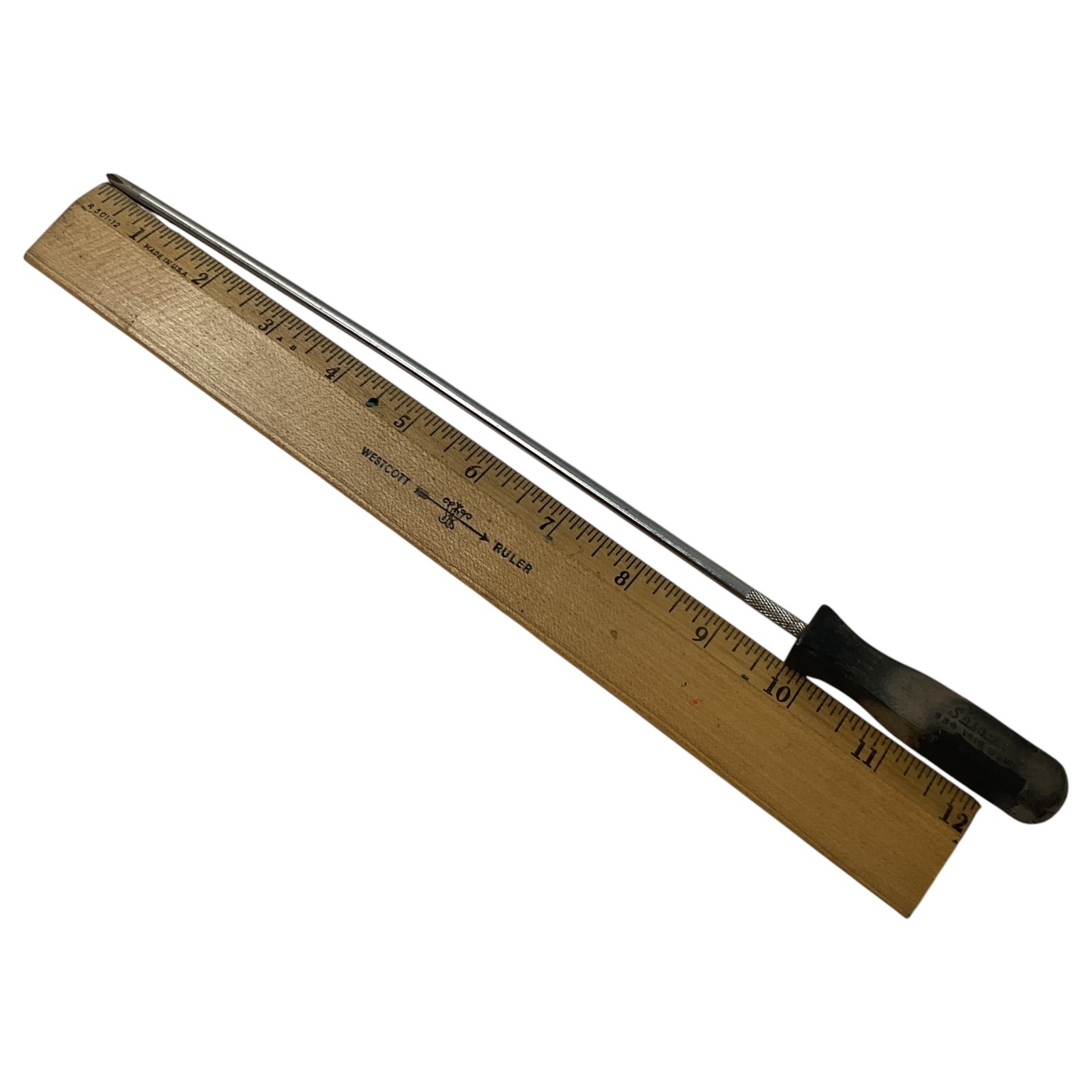 Snap-on Flat Screwdriver 16″ SSD1416 Sold As Pictured Mechanic Tool Bad Handle