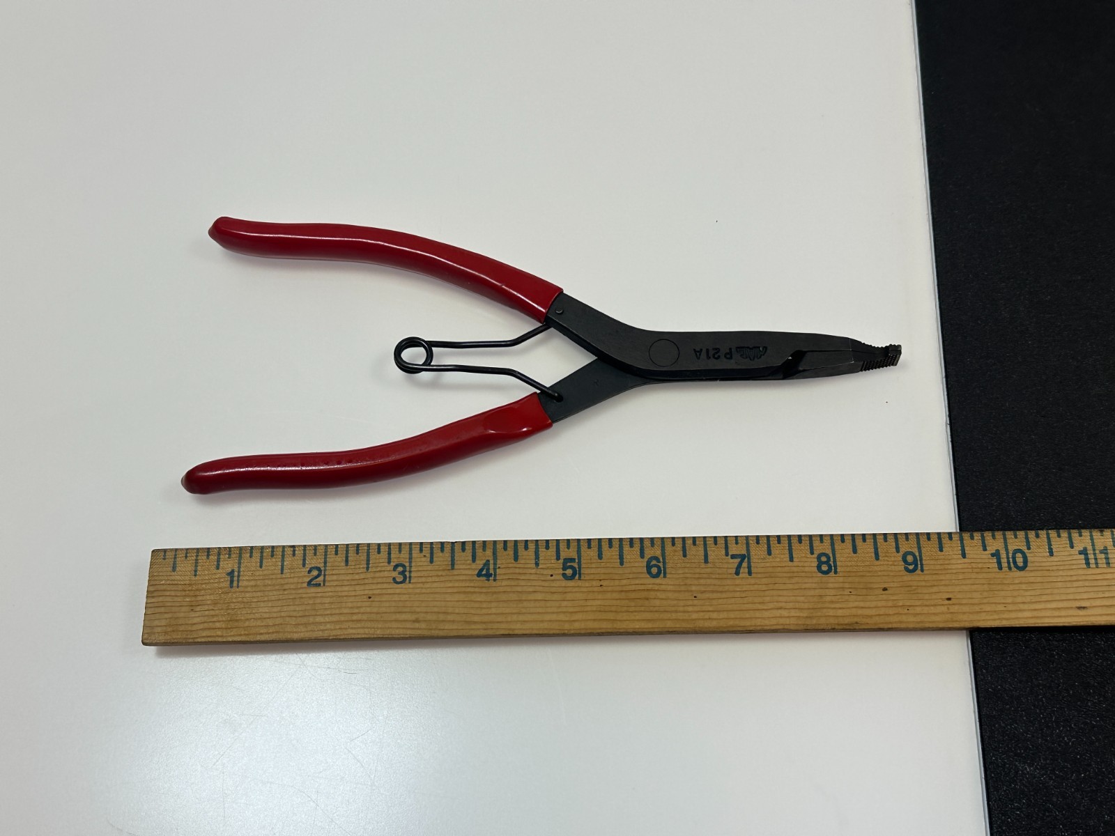 🇺🇸 MAC Tools USA P21A Red Grip / Black Oxide Snap-Ring Retaining Ring Pliers