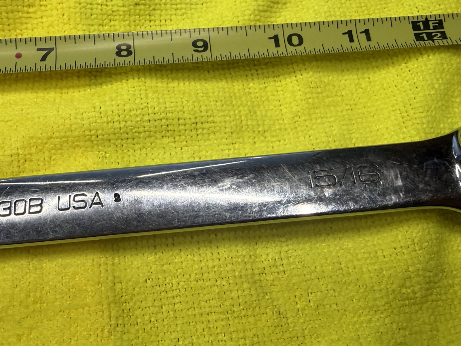SNAP ON TOOLS NO. OEX30B SAE 15/16″ FLANK DRIVE 12-PT COMBINATION WRENCH