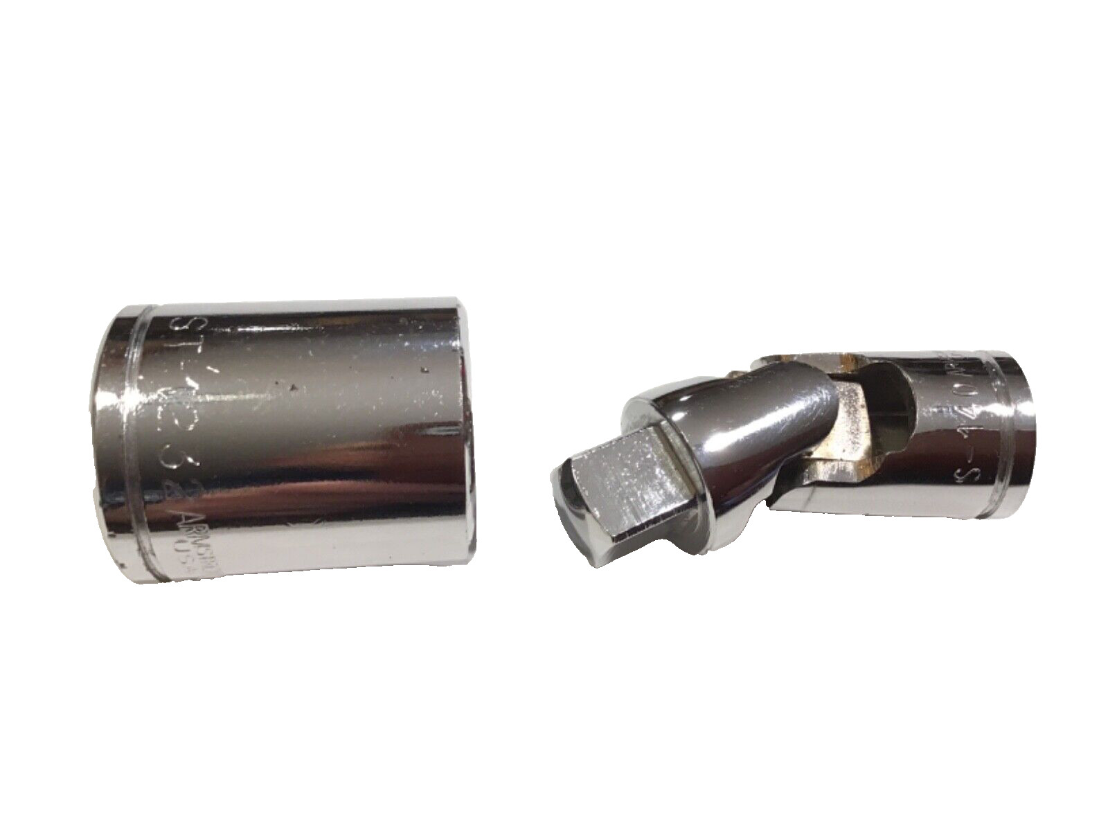 Armstrong Tools 2 Piece 1/2” Drive Swivel Joint & 1” Shallow Socket ST1232 S140