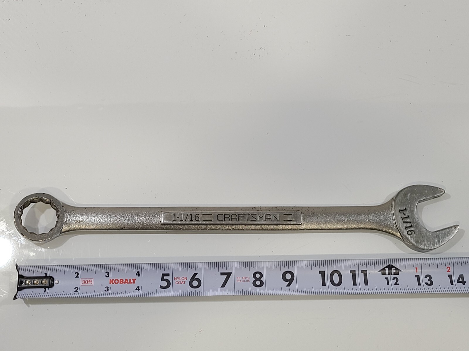 Lot Of 3 Vintage Craftsman U.S.A 1-1/16″-1-1/4″ Jumbo Combo Wrenches V Series