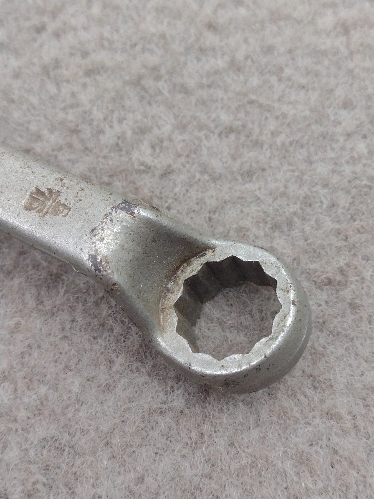 Steinadler Germany 5/16″ x 3/8″ Stubby Double End Box Wrench Offset 12pt Short .