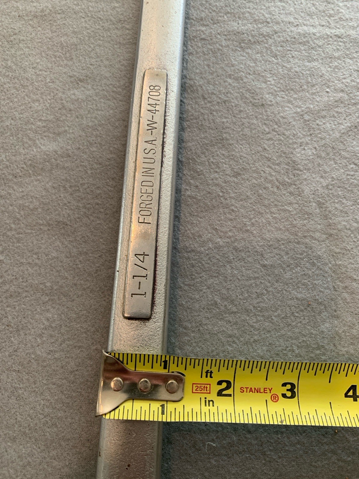 Craftsman 1-1/4″ Combination Wrench 12 Point VV 44708 USA