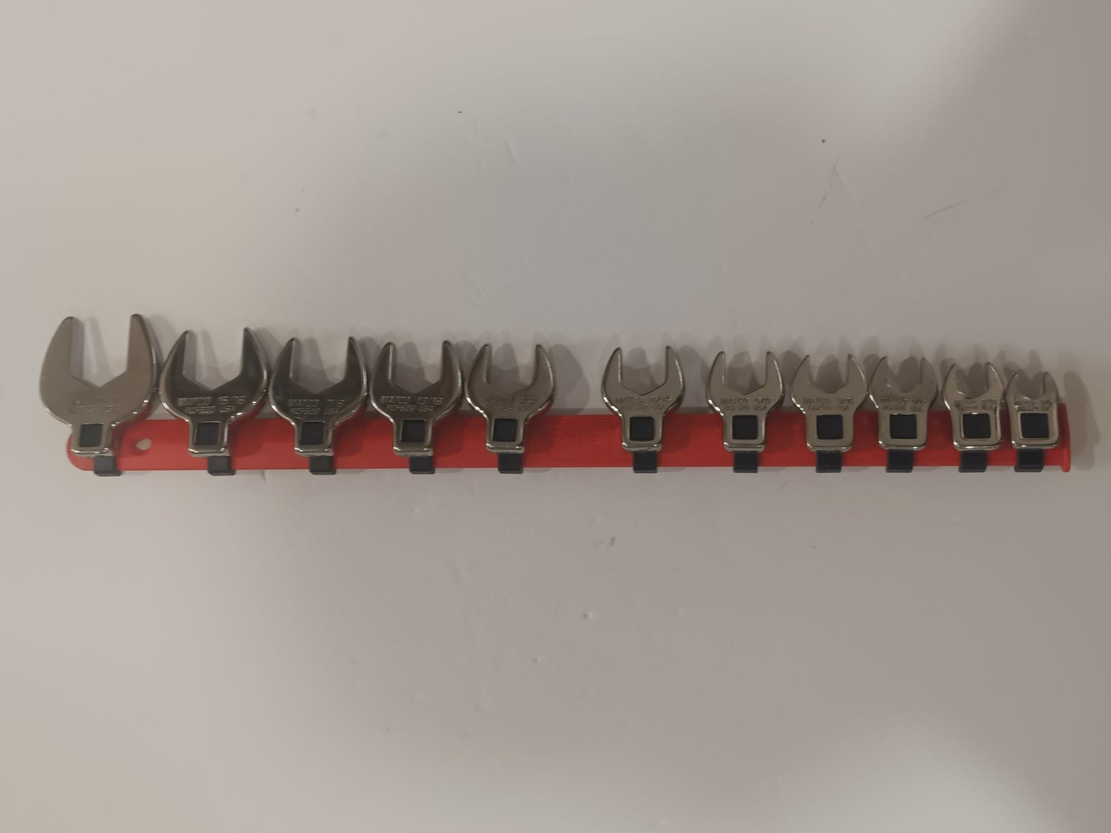 Matco 11pc 3/8” Drive SAE Crowfoot Wrench SET MADE IN USA (Read)
