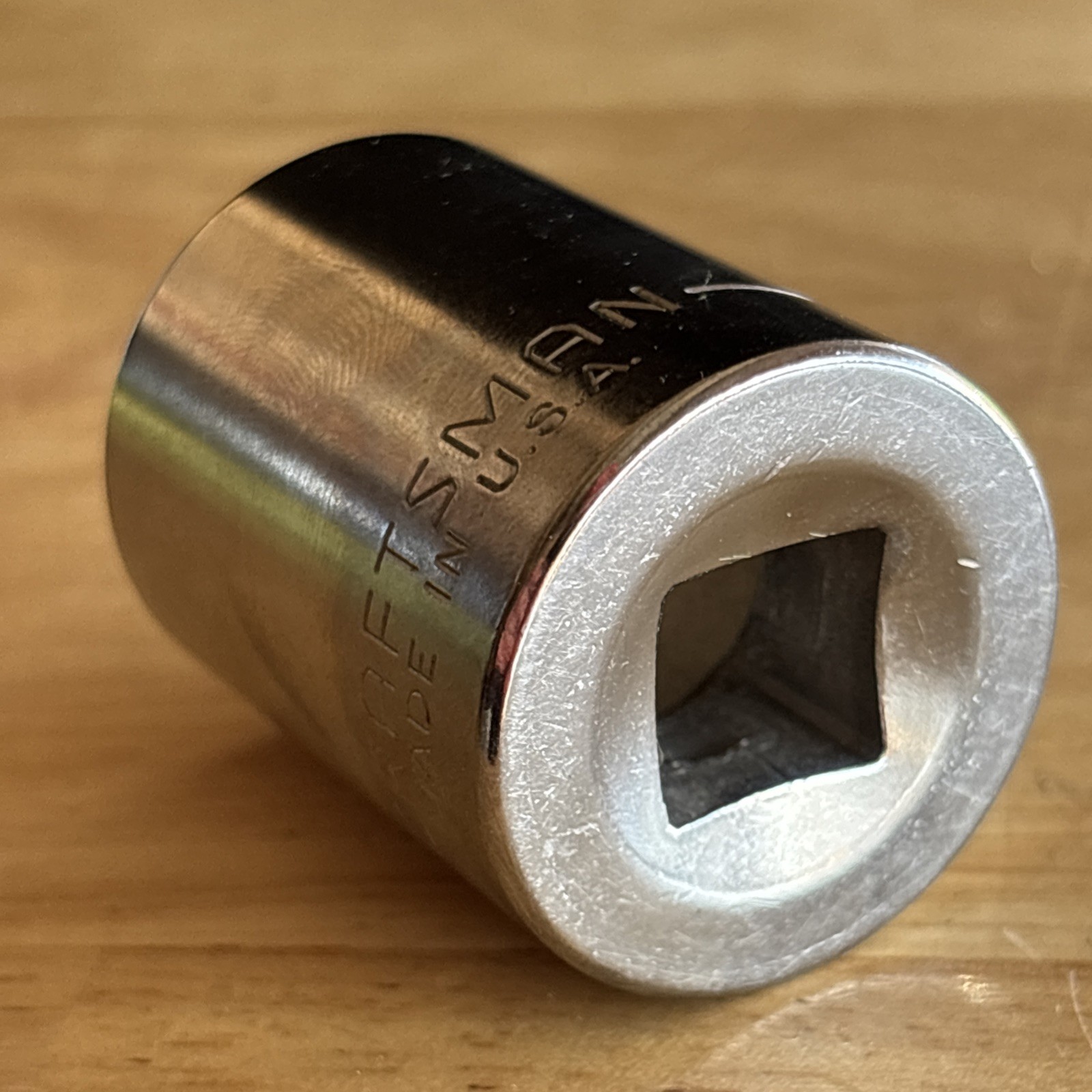 Craftsman 1″ Shallow Socket 1/2″ Drive 6 Point Inverted G Series 44066 USA