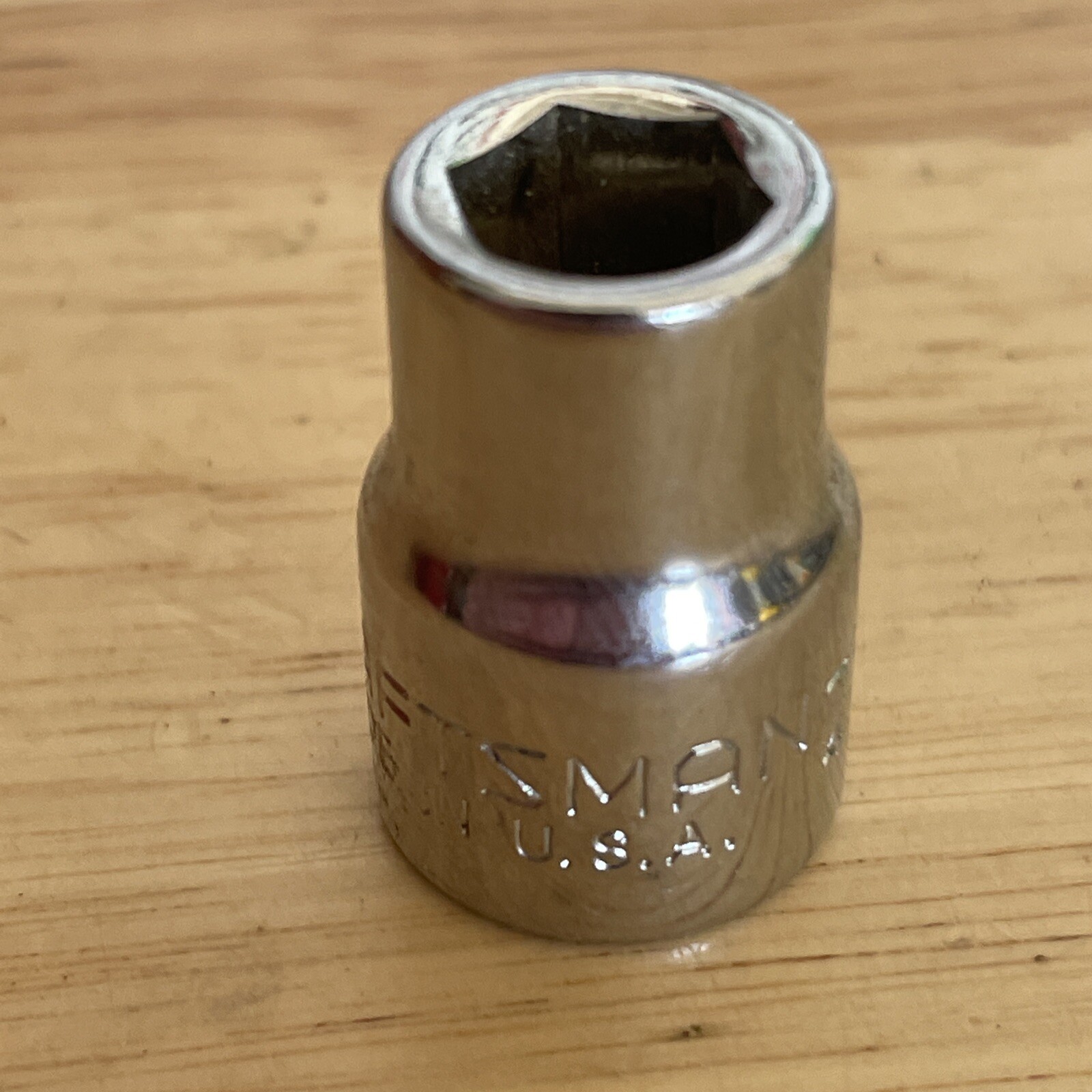 Craftsman USA 9mm 6 Point 3/8″ Drive Shallow Socket 43541 EE
