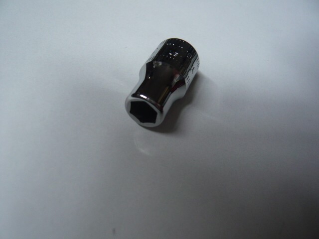 Snap-on TMM6 1/4″ Drive 6-Point Metric 6 mm Shallow Socket 22.2mm Length