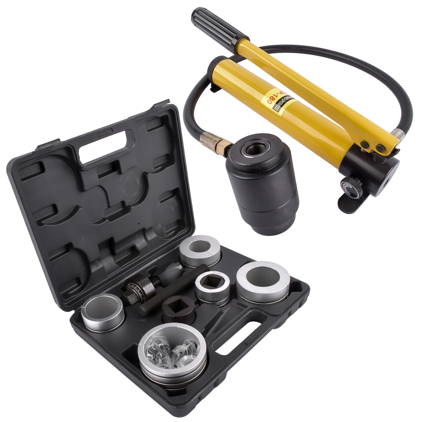 1-5/8″ to 4 1/4″ Exhaust Pipe Stretcher Tool Muffler Pipe Spreader Car Tool Ki