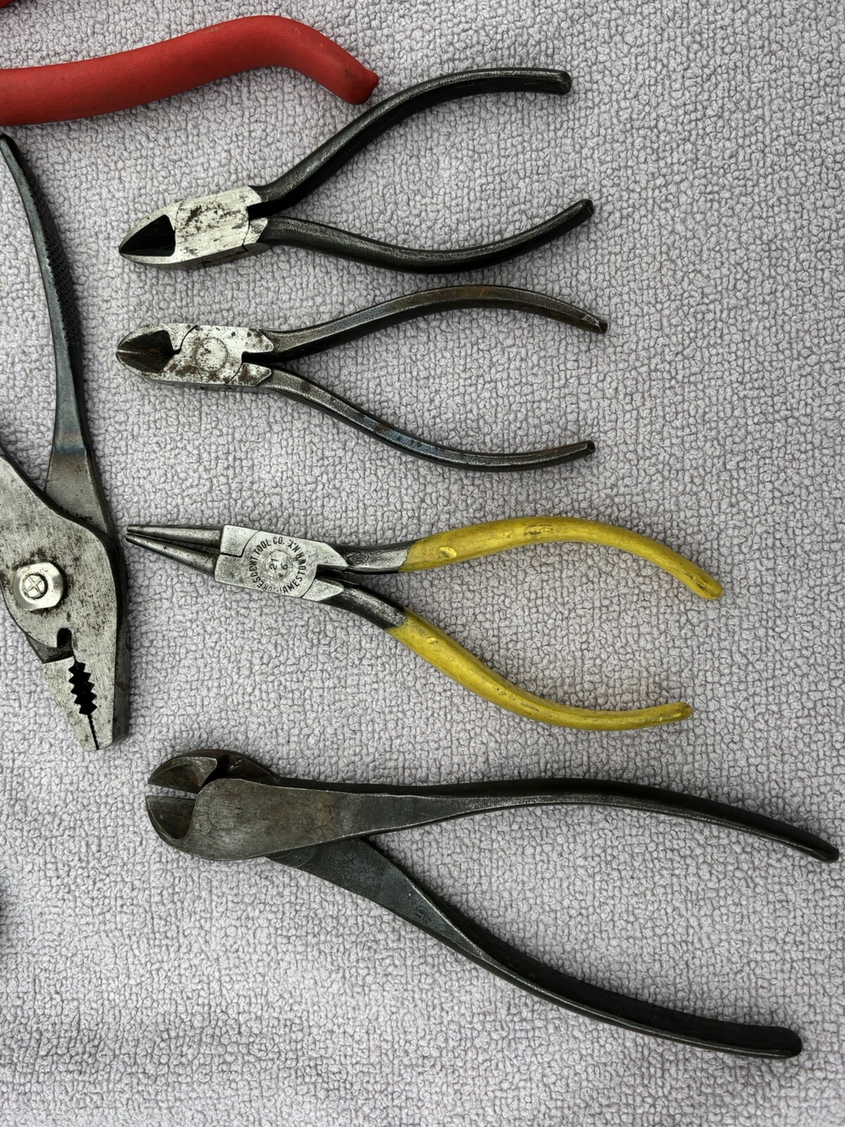 Snap On Pliers Pexto Crescent Utica Klein Blue Point Channellock Tool Lot Of 13