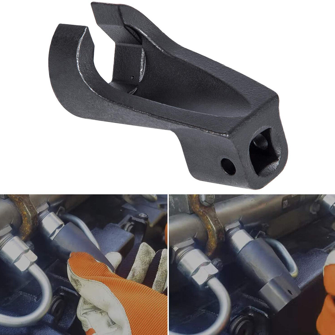 19MM High Pressure Fuel Line Socket Wrench for Detroit Diesel DD13 DD15 DD16