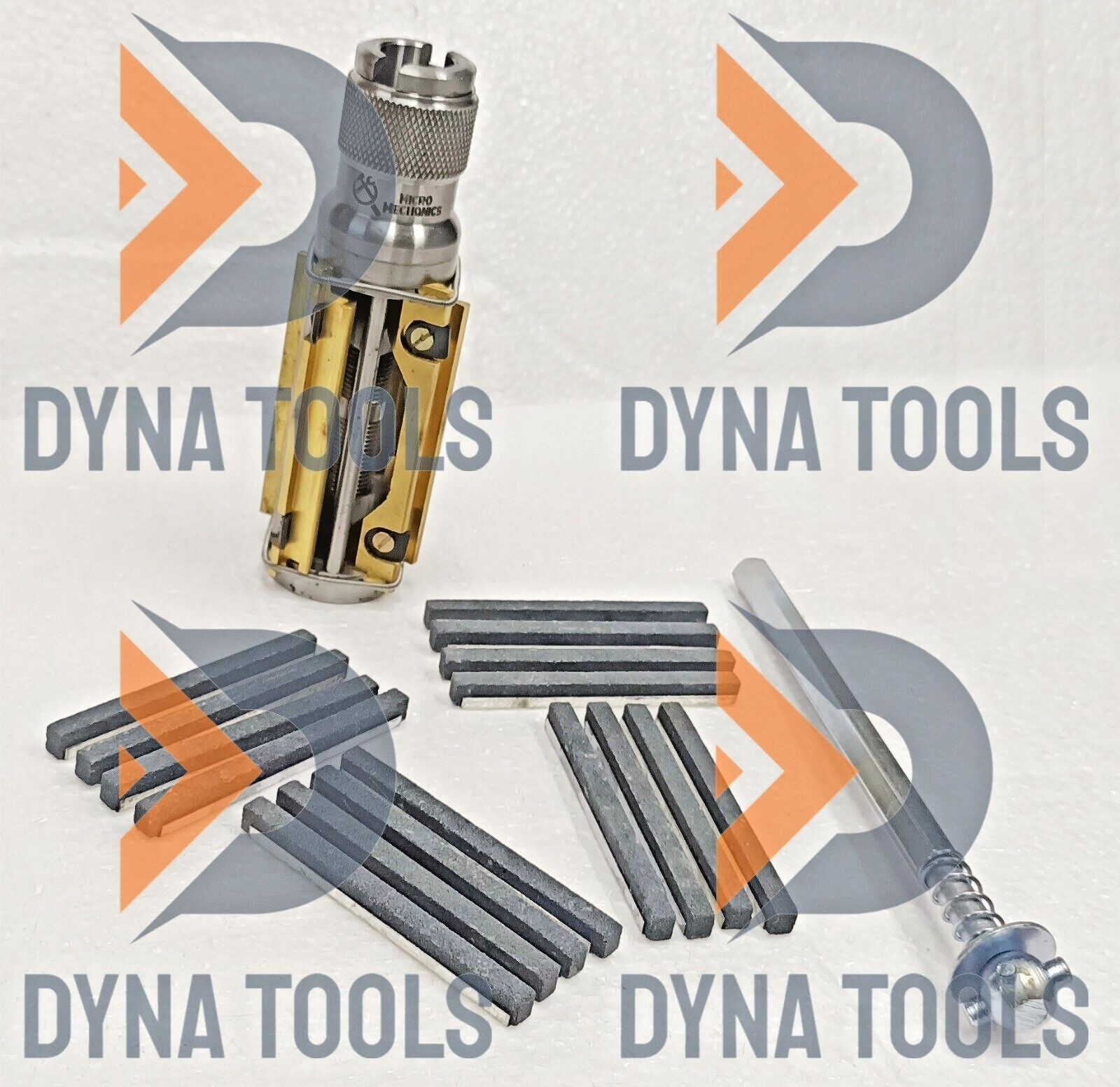 Hall Toledo Cylinder Engine Hone Kit 45 TO 65MM Honing Machine + 5x Set Stones