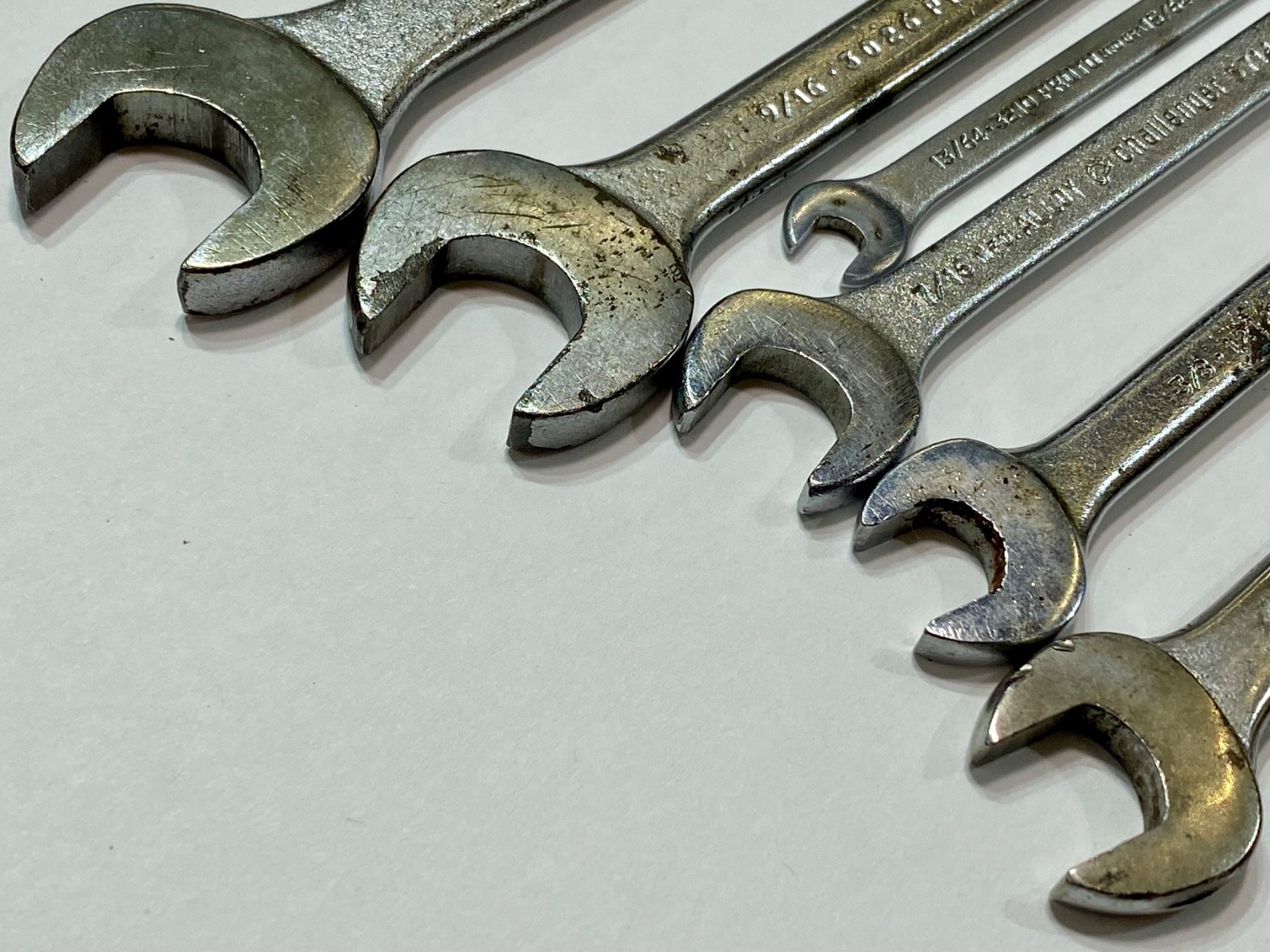 Vintage 6 pc. Proto/Challenger Wrench Lot, Made in USA