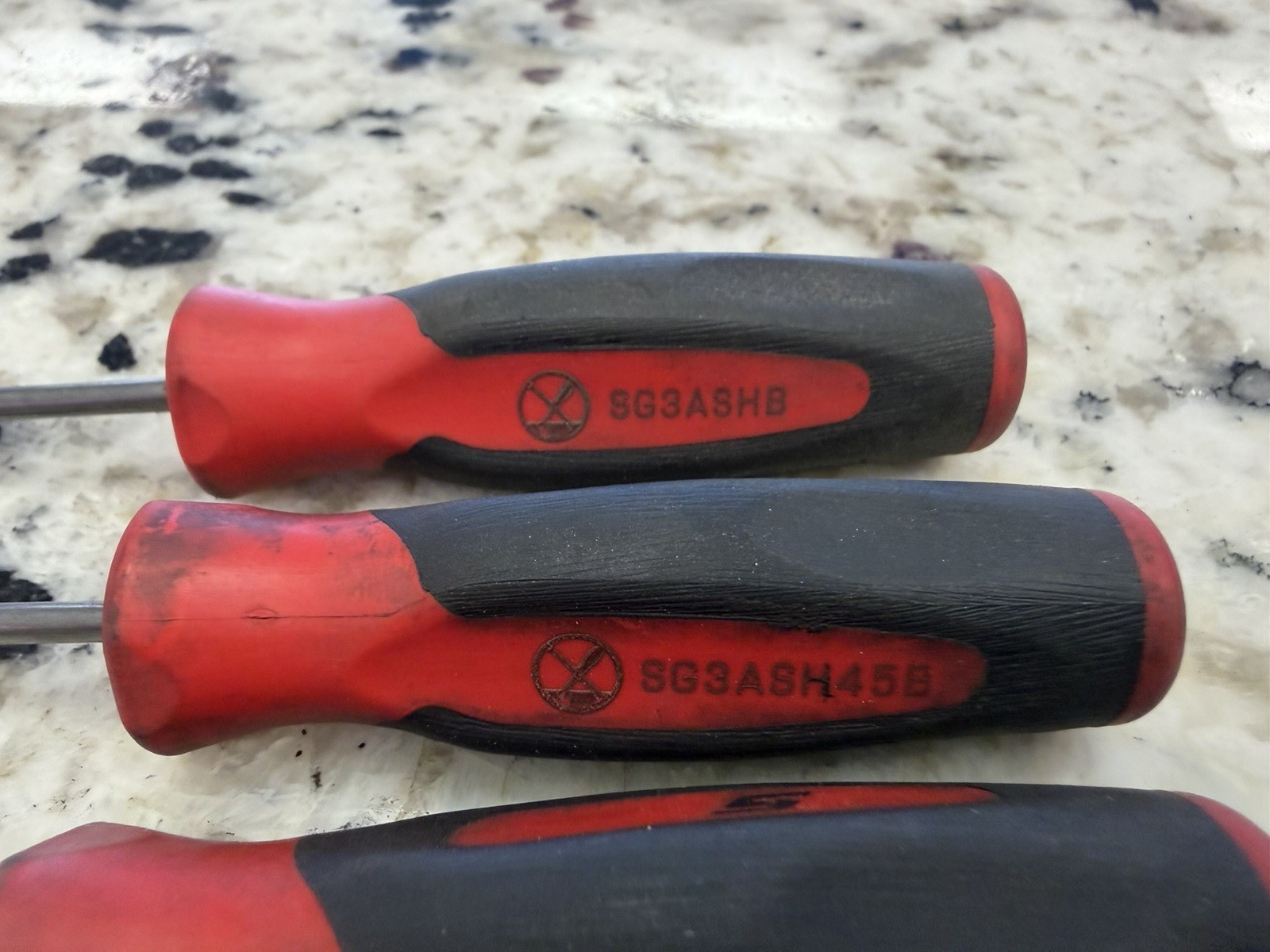 Snap On Pick Screwdriver Torx Set Red PAK562420 Pouch 12 Piece Set As Pictured..