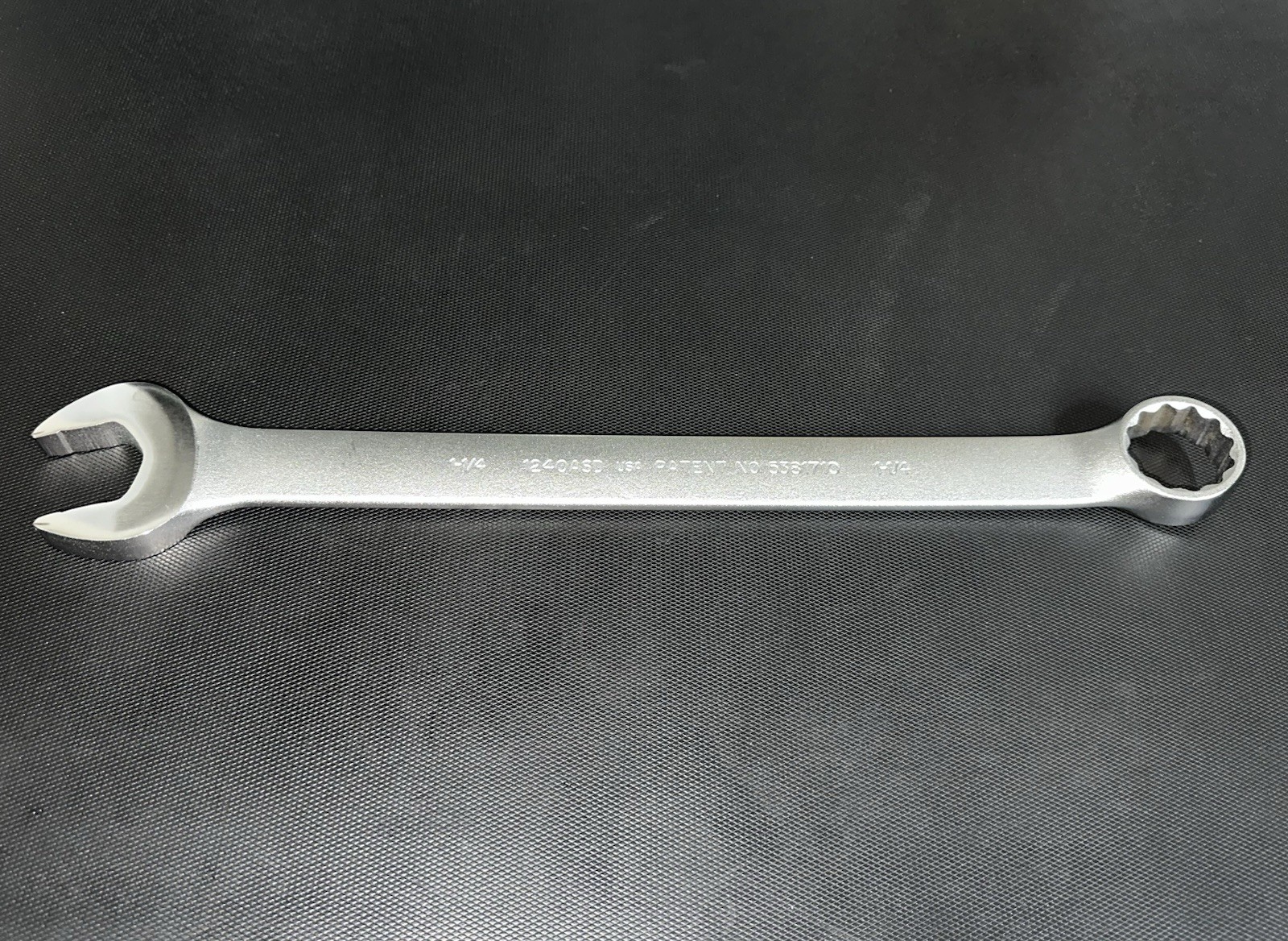 PROTO 1 1/4″ SAE 12 Point Combination Wrench w/ Anti-Slip Design 1240ASD USA NEW