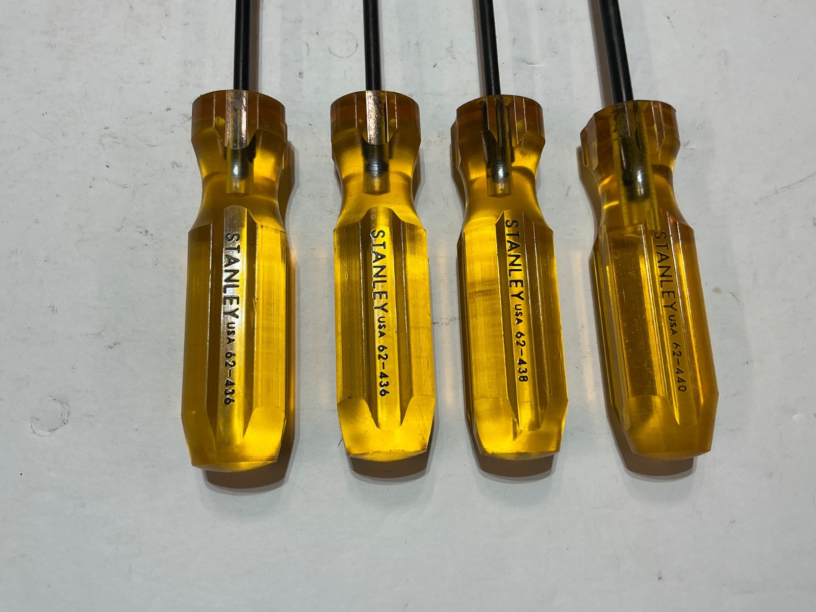 4 Stanley Torx drivers T15x2, T20, T27 all for $22 USA made