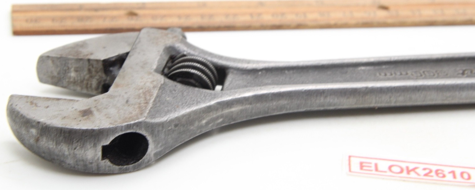 Blue-Point GAJ12 12″/300mm Adjustable Wrench 1-5/8″ Capacity