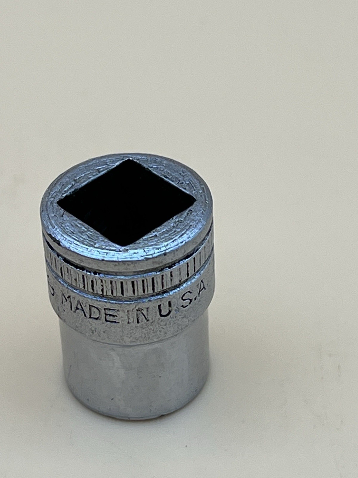 Vintage Snap On F-140 7/16″ Socket 12 Point 3/8″ Drive