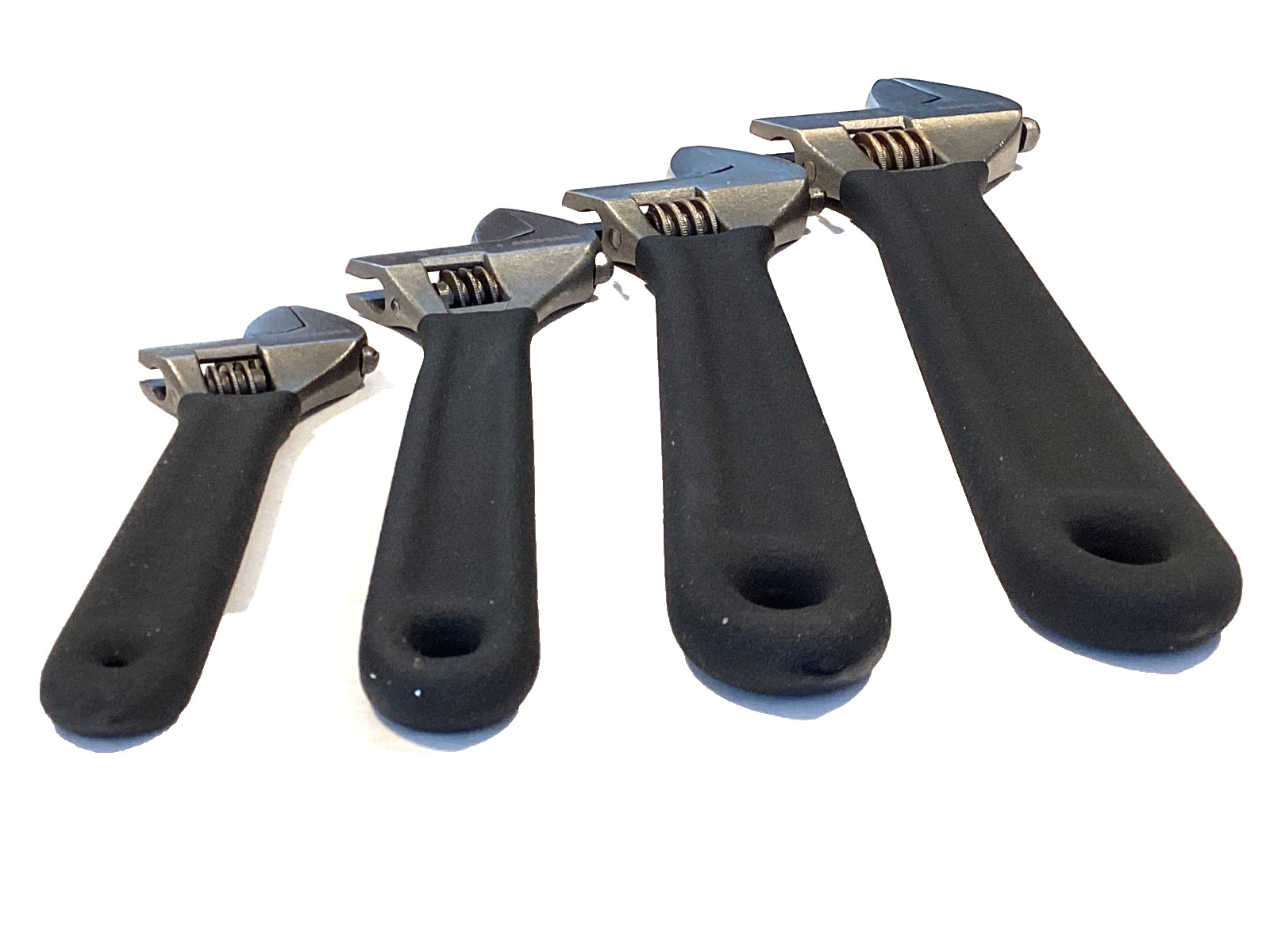 Mac Tools NEW 4 Piece Soft Grip Adjustable Wrench Set AW95306 95308 95310 95312