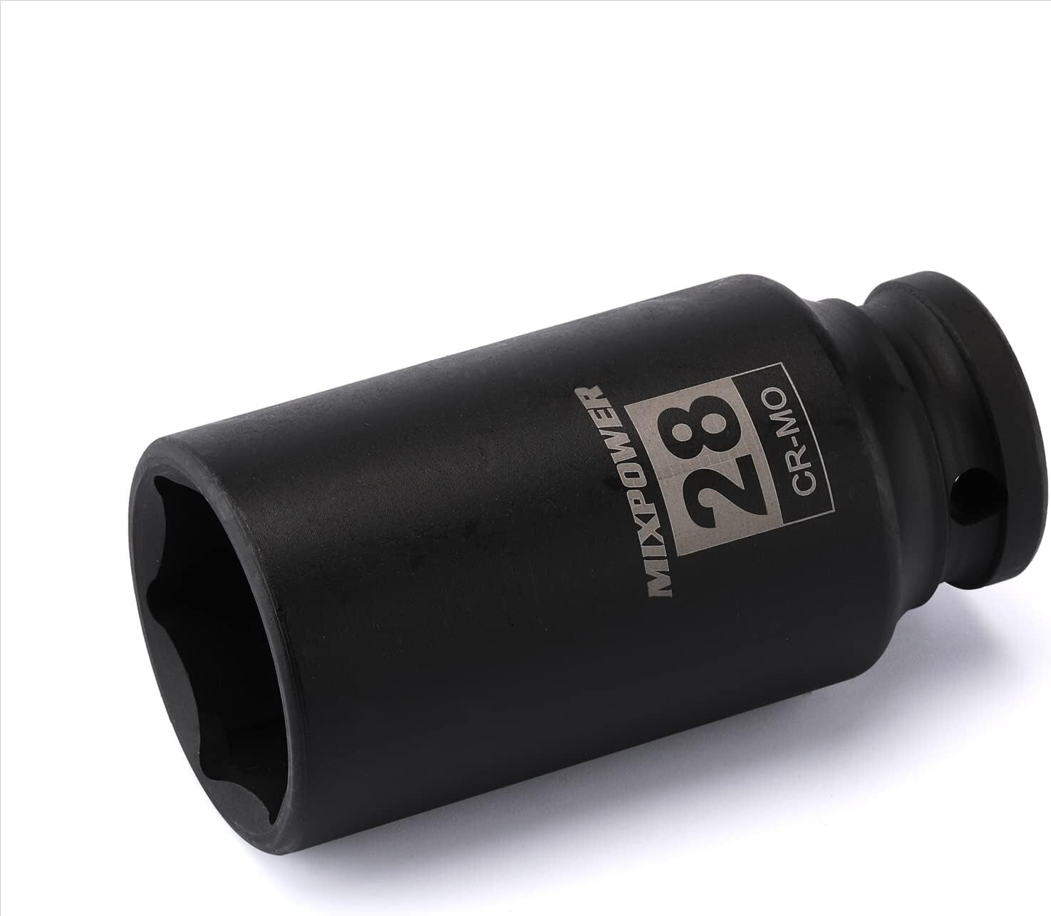 Impact Grade 28mm Deep Socket – 1/2″ Drive, Chrome Molybdenum, ANSI Compliant