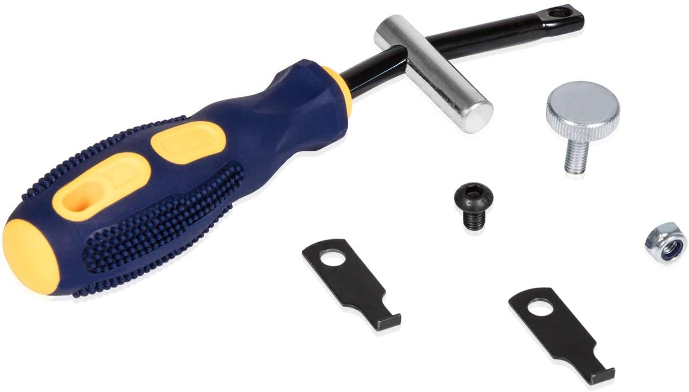 58430 Shaft Type Seal Puller W/ Spare Hook Crankshaft Camshaft Remover Auto Tool