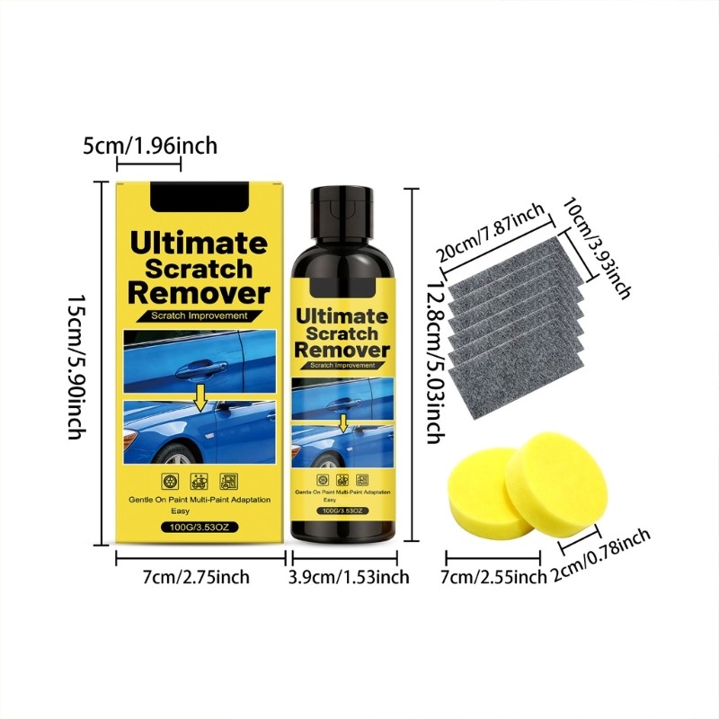 Cold Climate 100G Car Scratch Repair Paste for Deep Paint Care and Protection