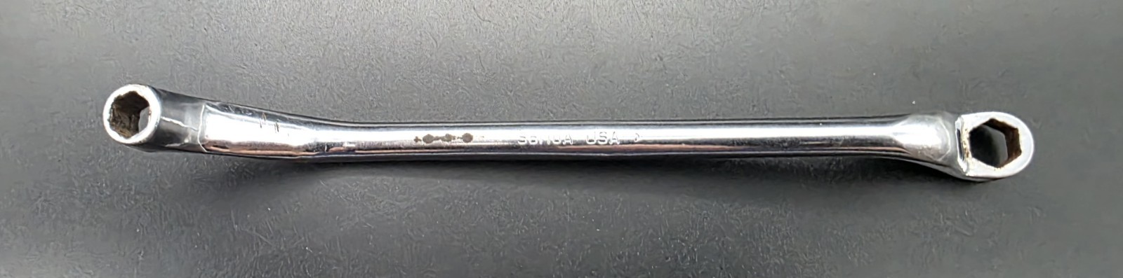 Snap-on S810A 8mm x 10mm Double Offset 12 Point Box End Wrench USA Metric