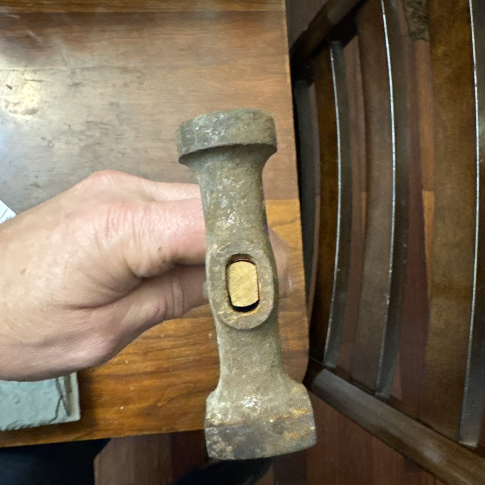 Vintage Body Hammer—12” Total Length, 4” Head