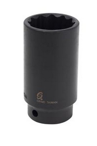 SUNEX 1/2″ Dr. 30mm 12-Point Deep Impact Socket SUN230ZMD