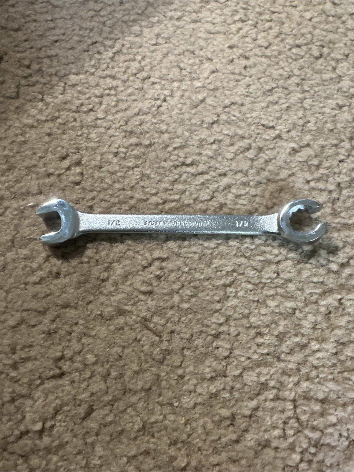 Proto 1/2″ SAE Combination Open End and Flare Nut End Wrench 3753 Free Shipping