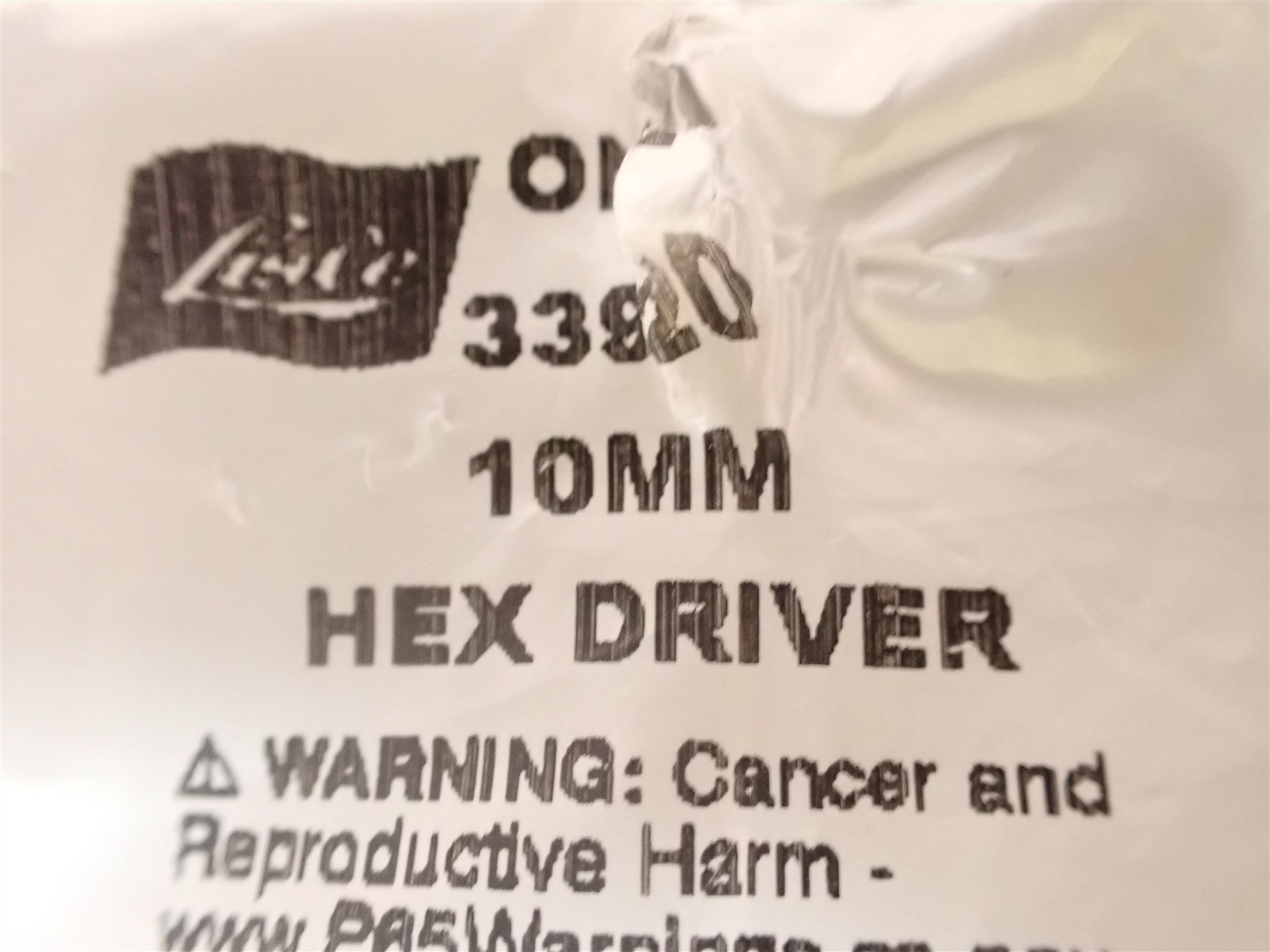NEW Lisle 33920 10mm Hex Driver 3/8″ Drive (BN349)