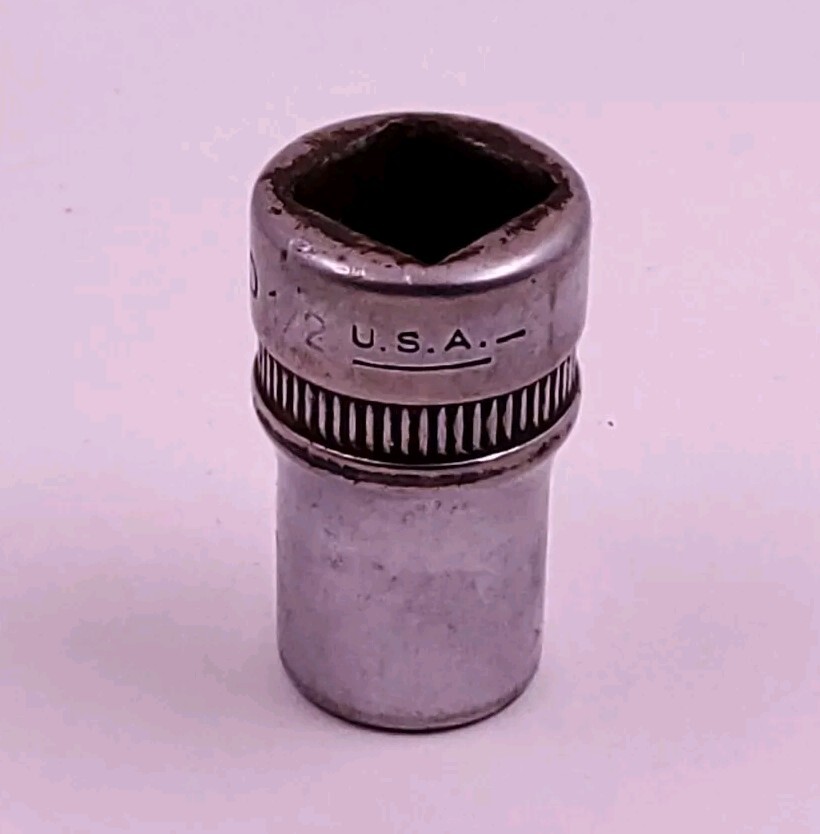 Wizard H2658 1/2″ Drive 12-Point 1/2″ Socket Chrome SAE