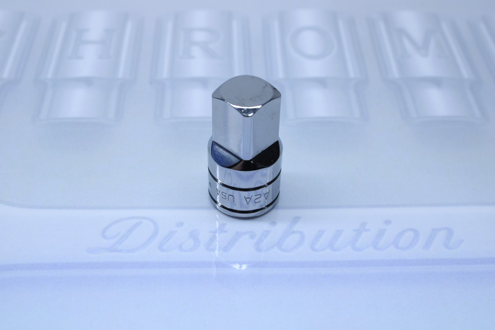 Snap-on Tools USA NEW 3/8″ – 1/2″ Drive Chrome Adapter Extension Socket A2A
