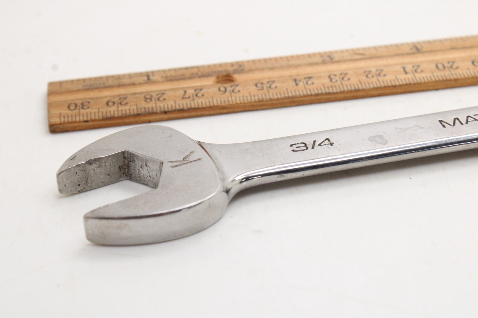 Matco WCL242 3/4″ 12 Point 10″ Long SAE Chrome Combination Wrench USA