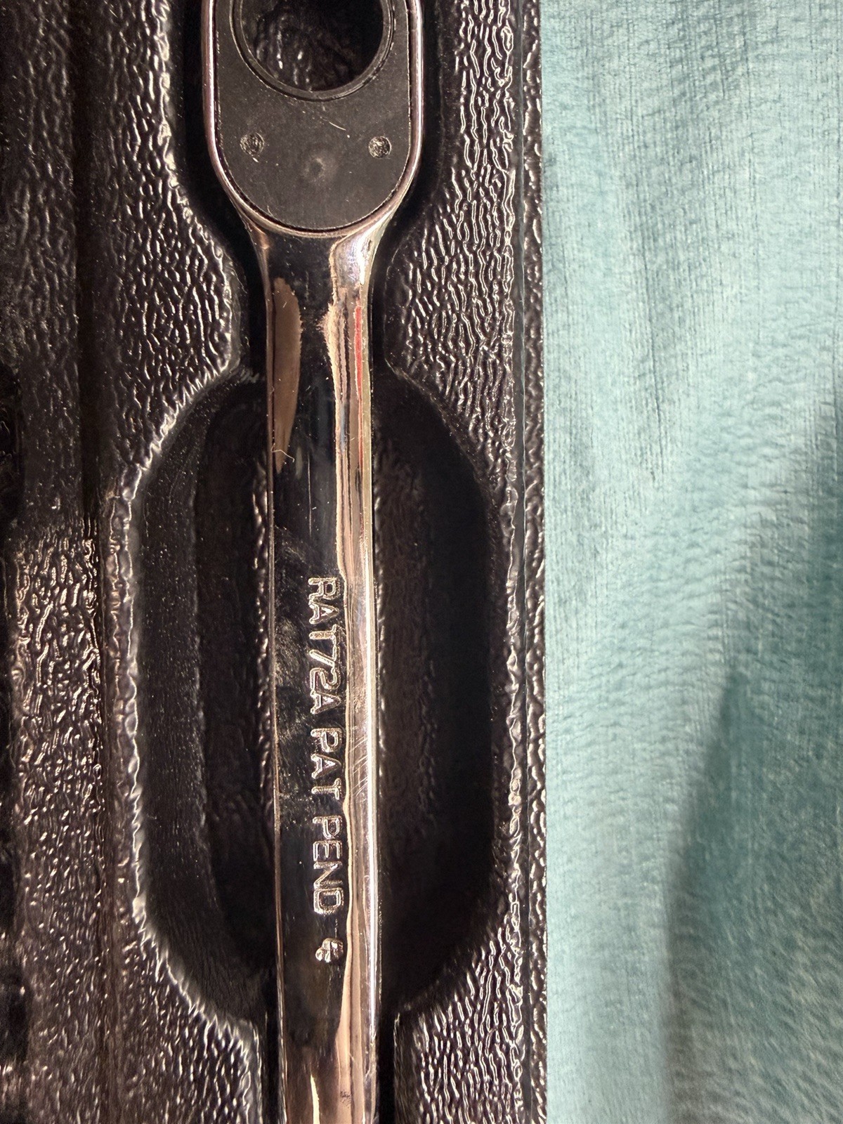 Snap On Tools Pass Threw 1/4 Inch Drive RAT 72A Metric, 5-13 , 12 Point .