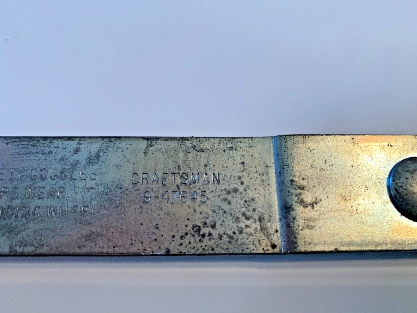 Vintage Bushing, Oil, Grease Seal Puller Remover Black Grip Pry Bar 12.5″ USA