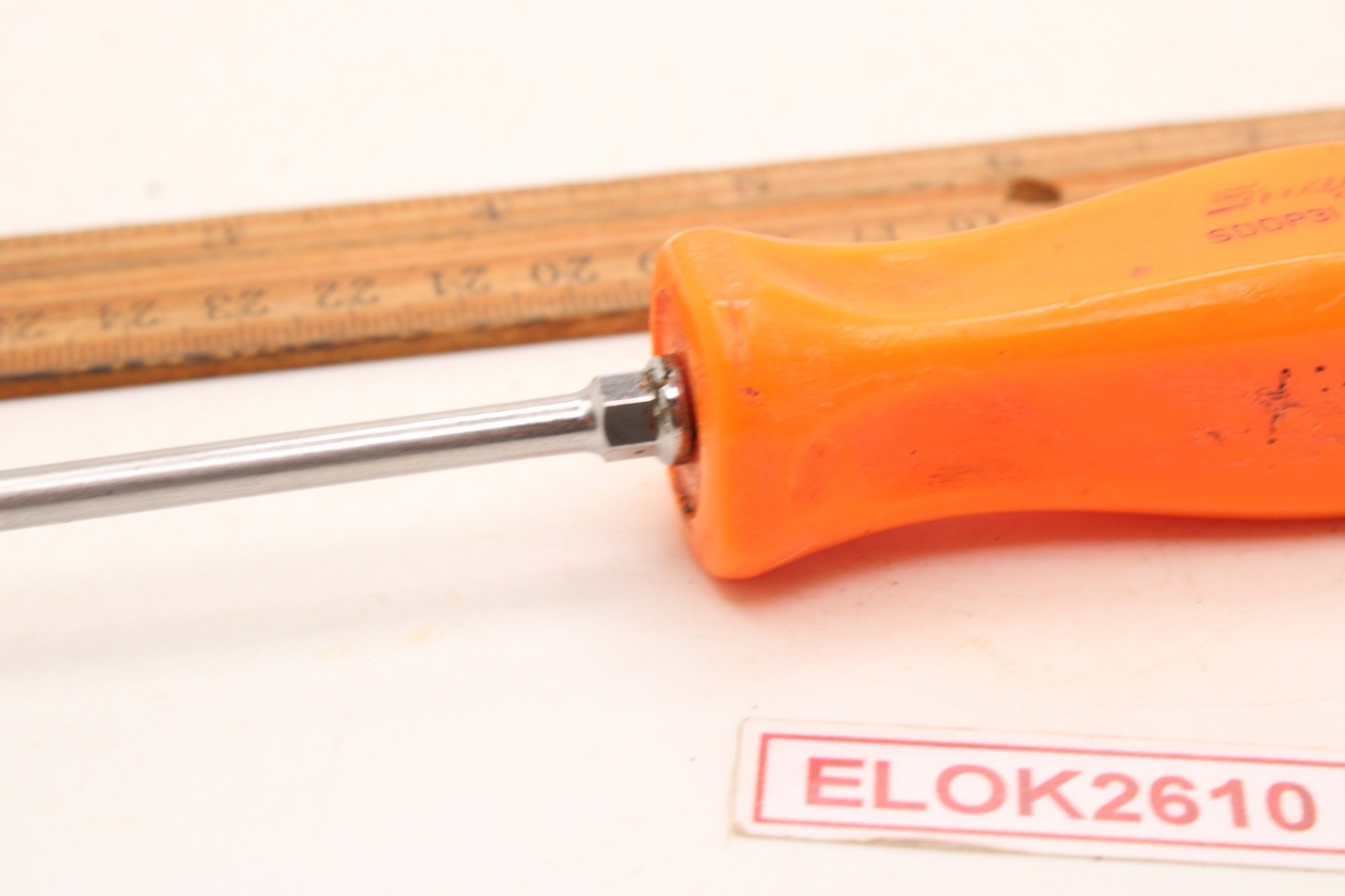 Snap-on SDDP31 #1 Phillips 3″ Screwdriver Hard Orange Handle USA