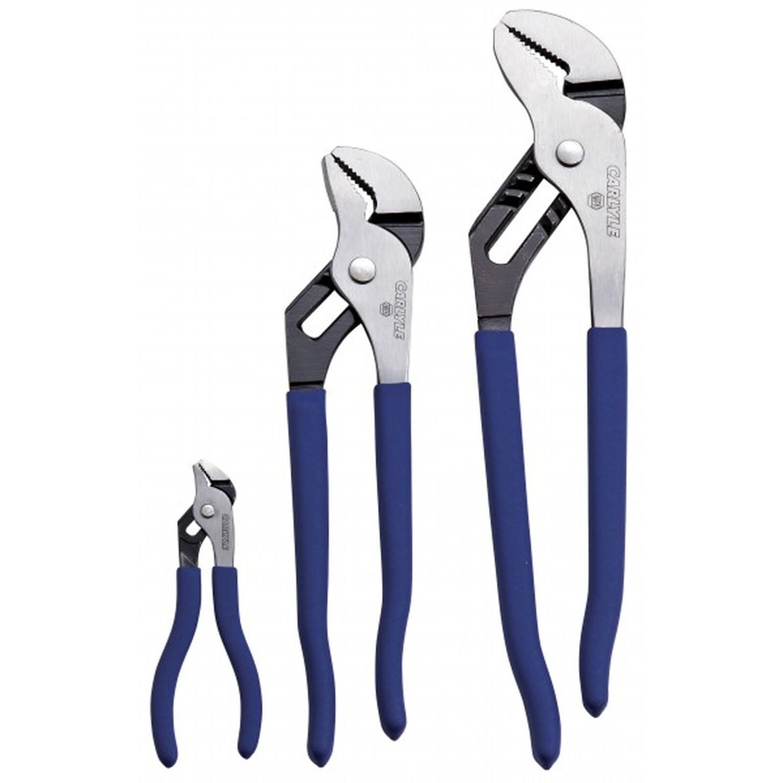 Various Sized 3 Pack Groove Joint Pliers
