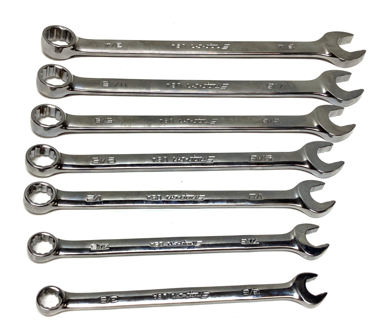 NEW Snap-on™ 3/8″ thru 3/4″ 12-pt Flank drive Plus Wrench Set SOEX707