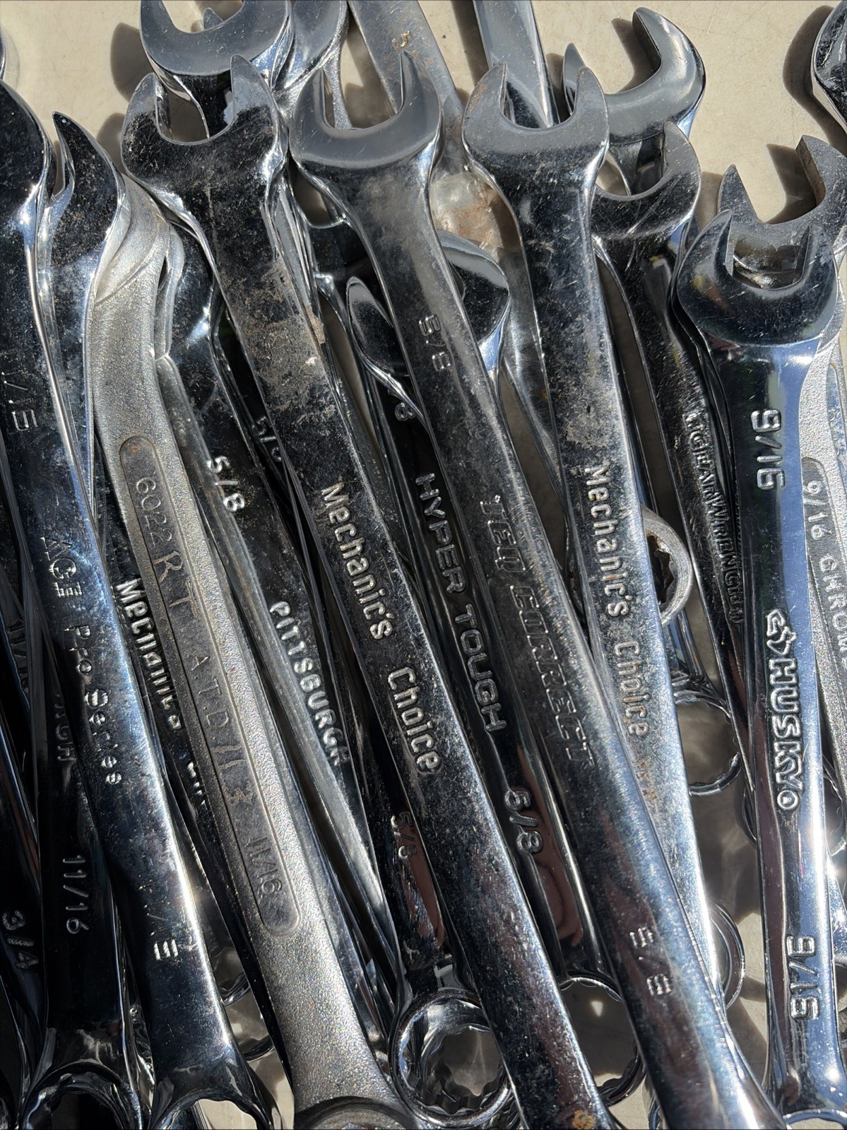 Mixed Lot of 41 Metric Open End Wrenches Wrench