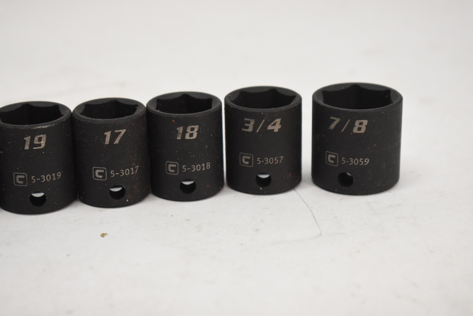 Capri 13pc 1/2in Drive 6-Point Impact Socket Set Metric 14-22mm SAE 11/16-1in