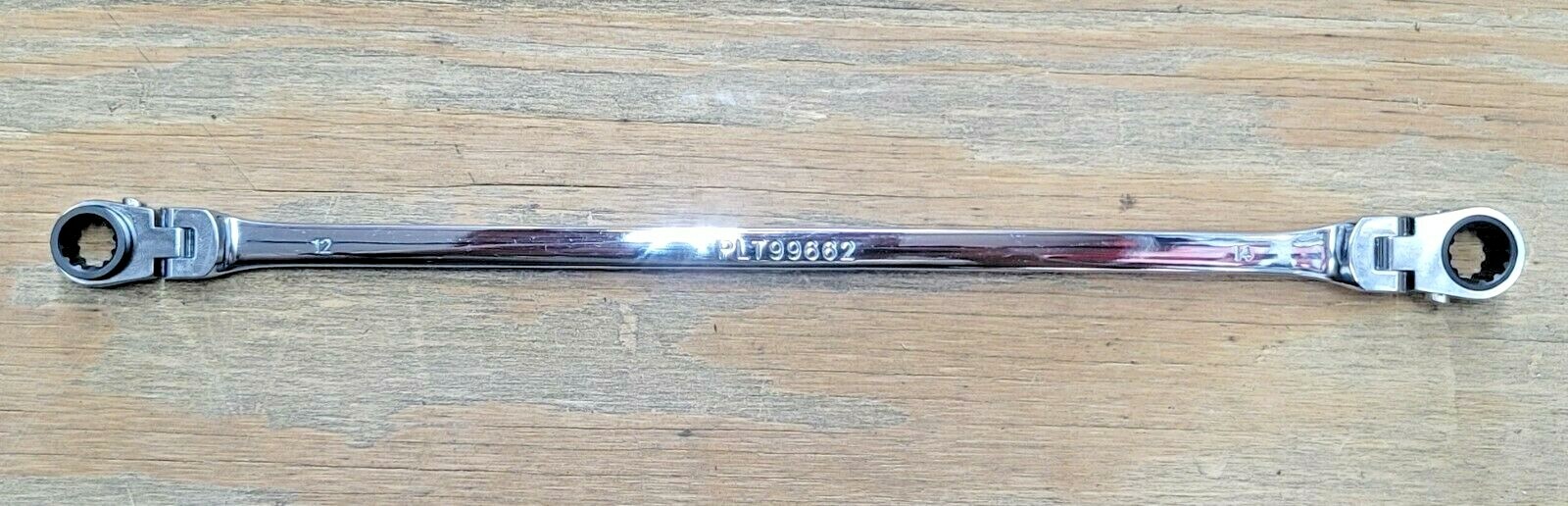 NEW Platinum XL Double Box 12mm x 14mm Reversible Ratcheting Spline Wrench 99662