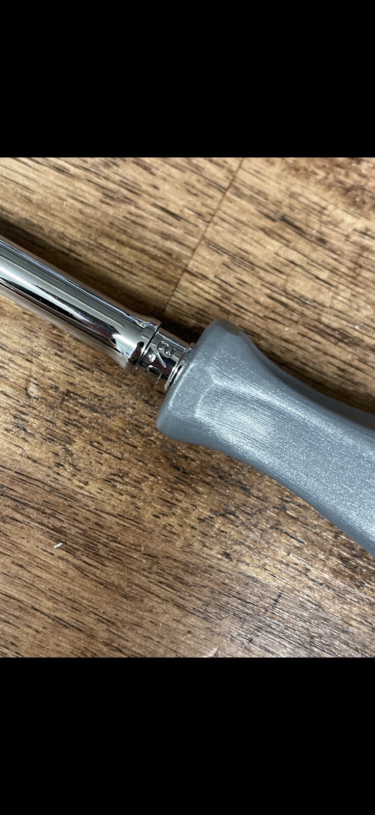 *NEW* Snap On Tools THLLD72DT 1/4” Dark Titanium Hard Grip Long Handle Ratchet
