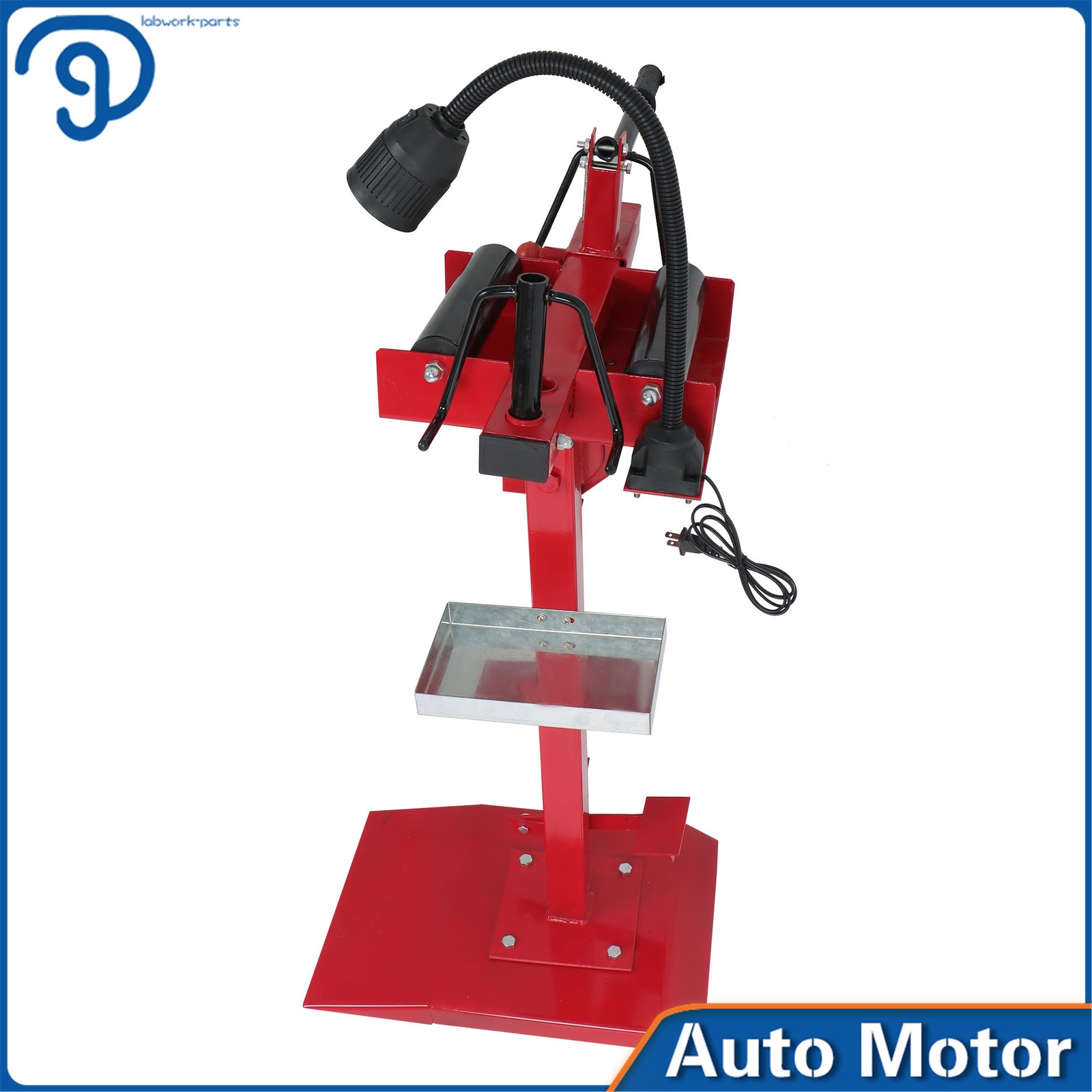 For Truck & Car Manual Tire Spreader Changer Portable Tire Changer w/ LED Light