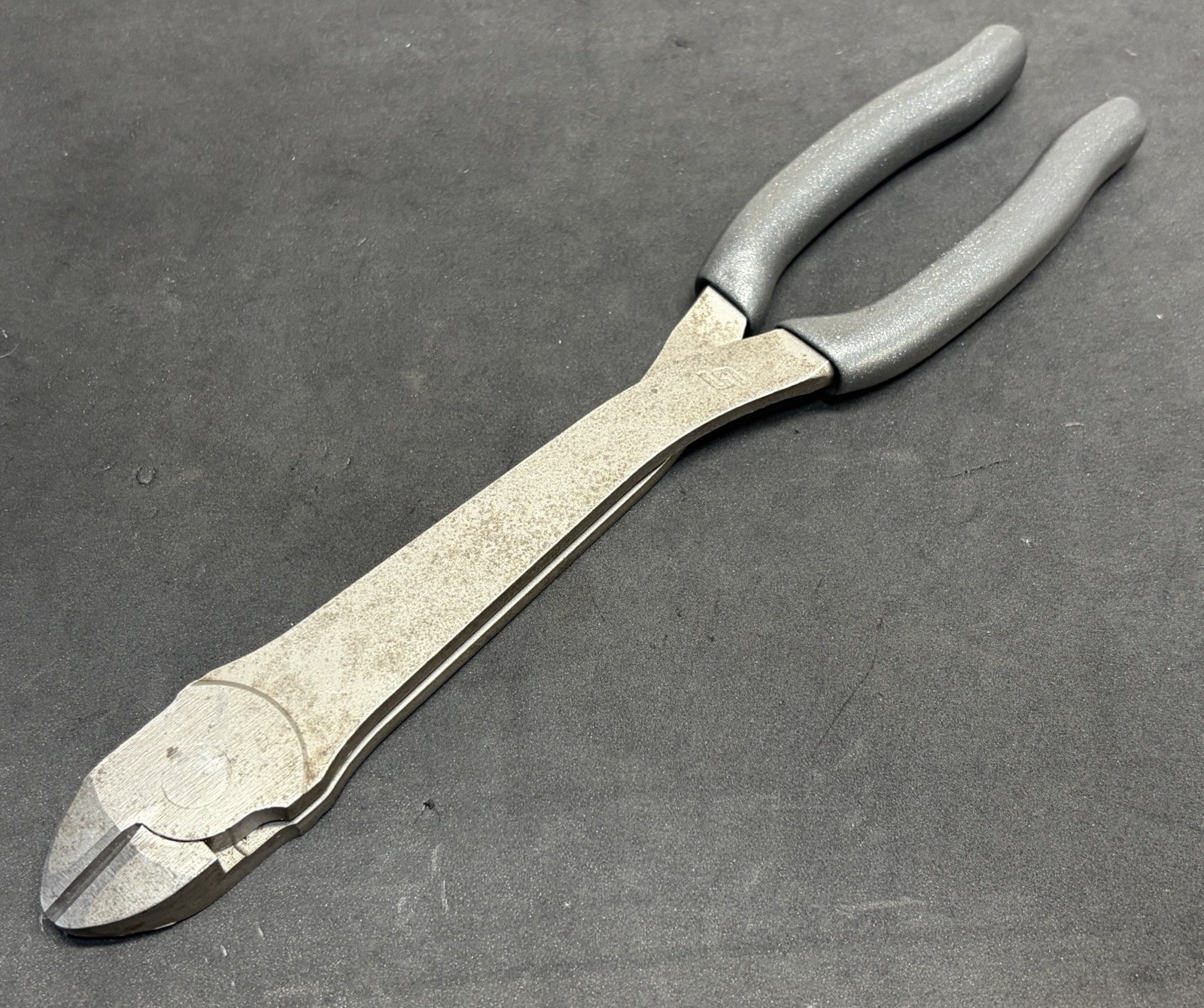 Snap On METALLIC GREY Talon Grip 11” Extra Long Diagonal Side Cutters 312CF