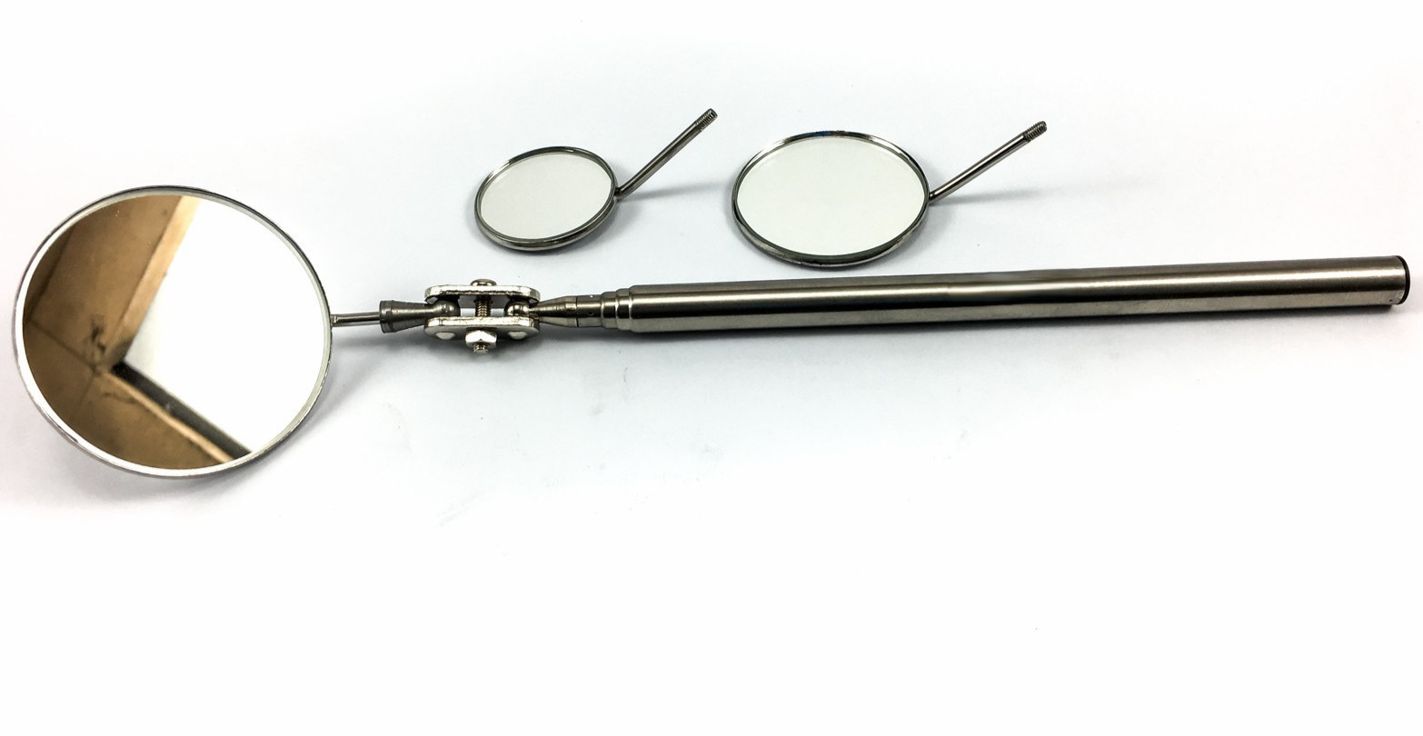 Telescope Mirror 3 Sizes Inspection Mirror Mirror Car Tool