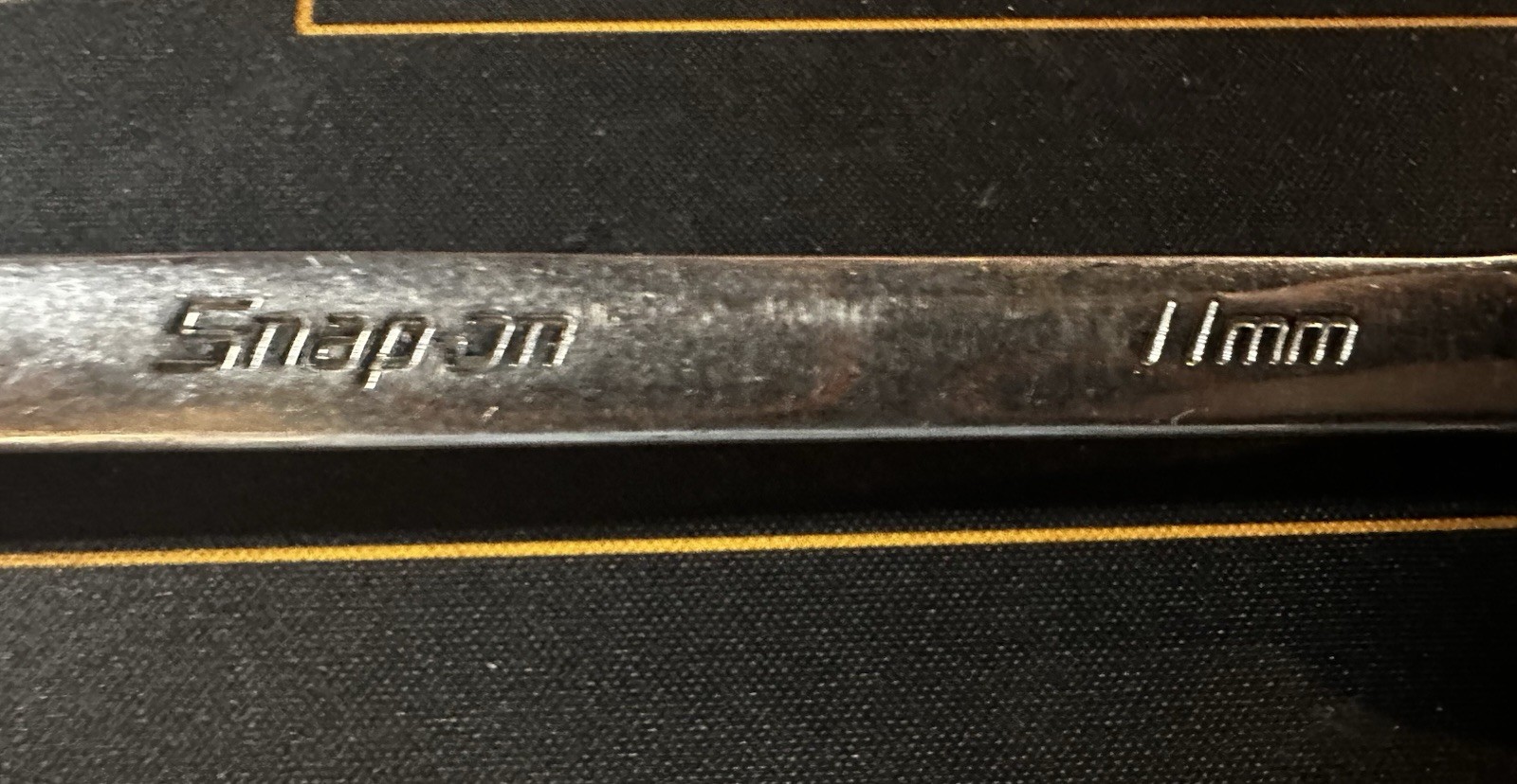 Snap-on 11mm Metric Non-Reversing Ratcheting Combo Wrench